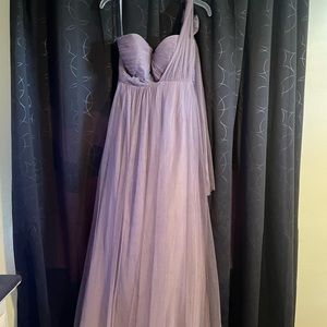 COPY - JENNY YOO Annabelle Dress Tulle Bridesmaid
French Lavender floor length …